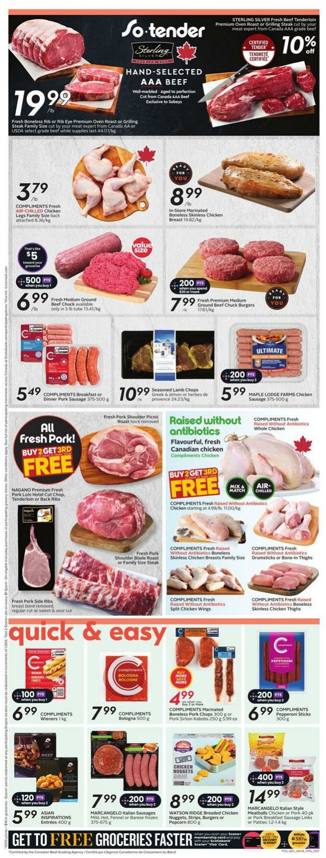 Flyer Sobeys 28.08.2025 - 03.09.2025