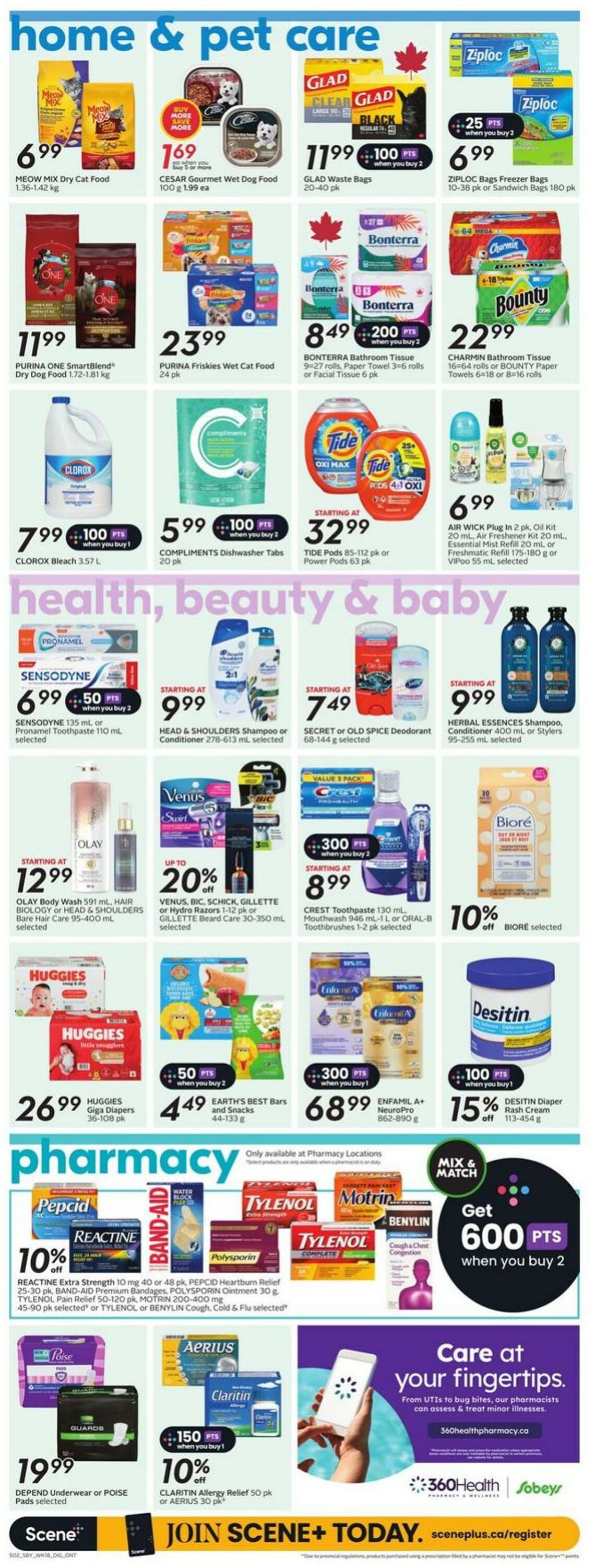 Flyer Sobeys 28.08.2025 - 03.09.2025