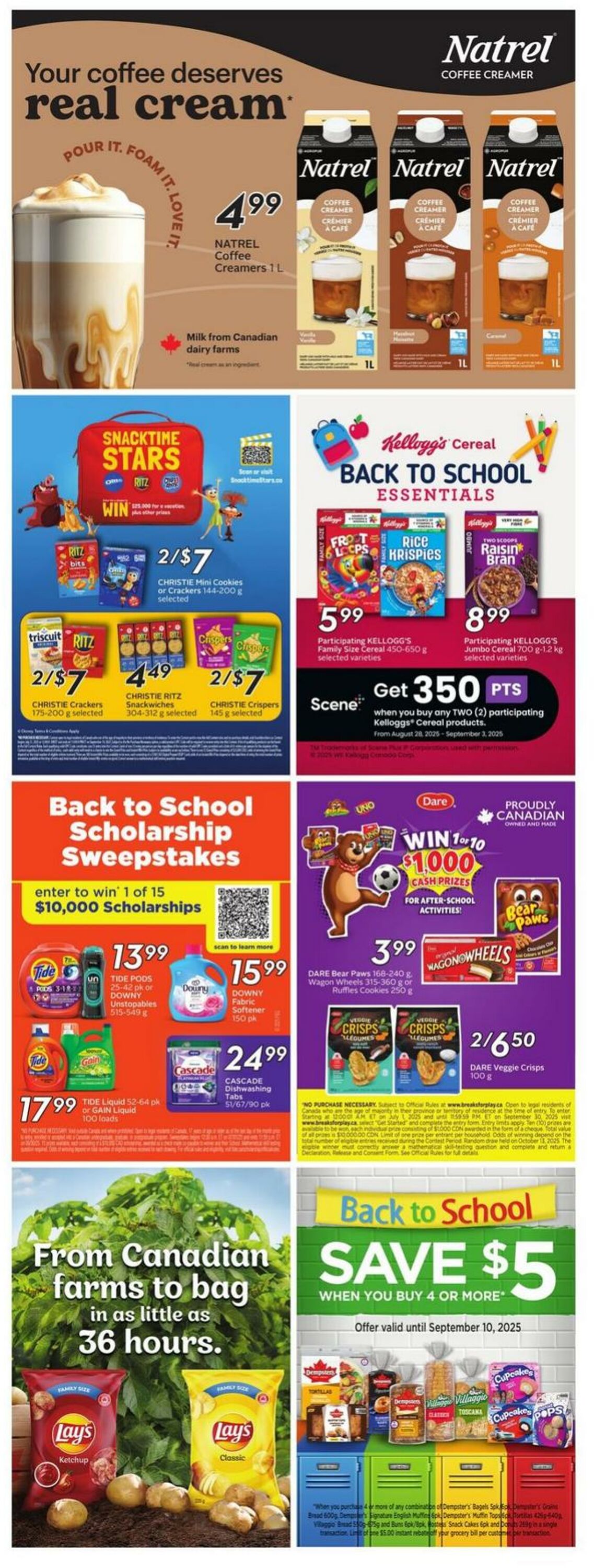 Flyer Sobeys 28.08.2025 - 03.09.2025