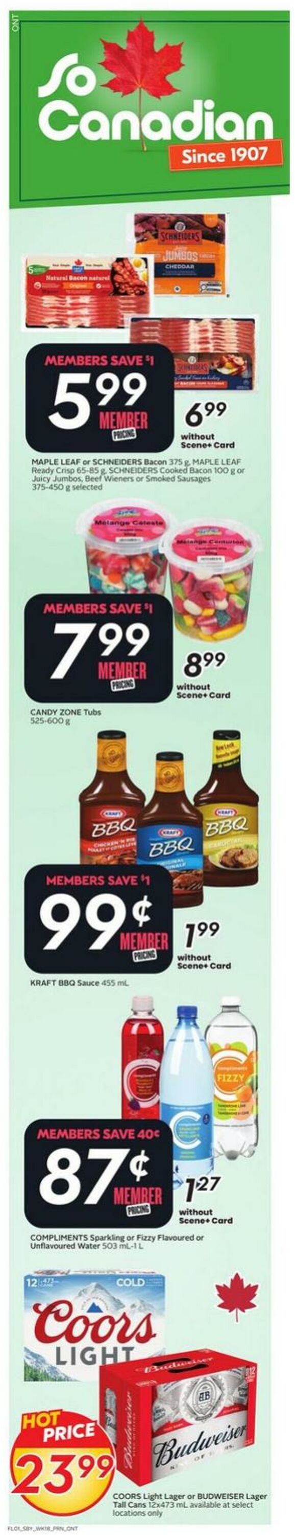 Flyer Sobeys 28.08.2025 - 03.09.2025