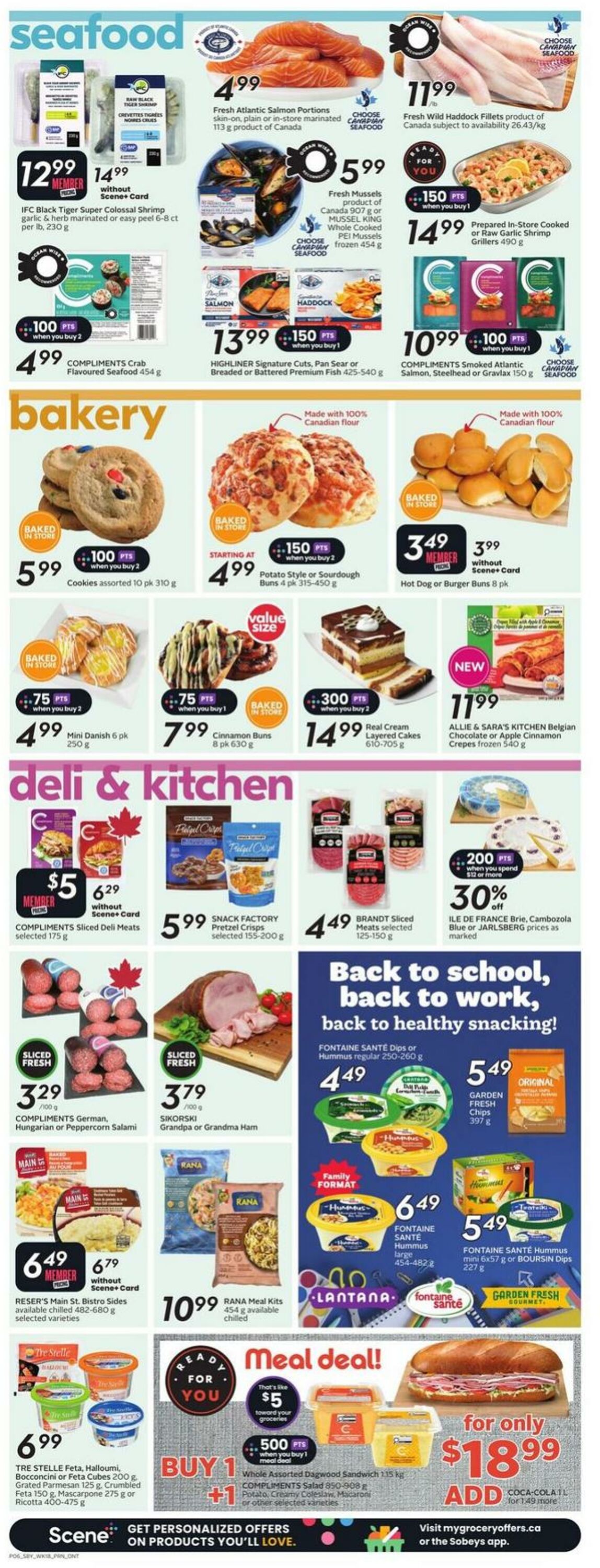 Flyer Sobeys 28.08.2025 - 03.09.2025