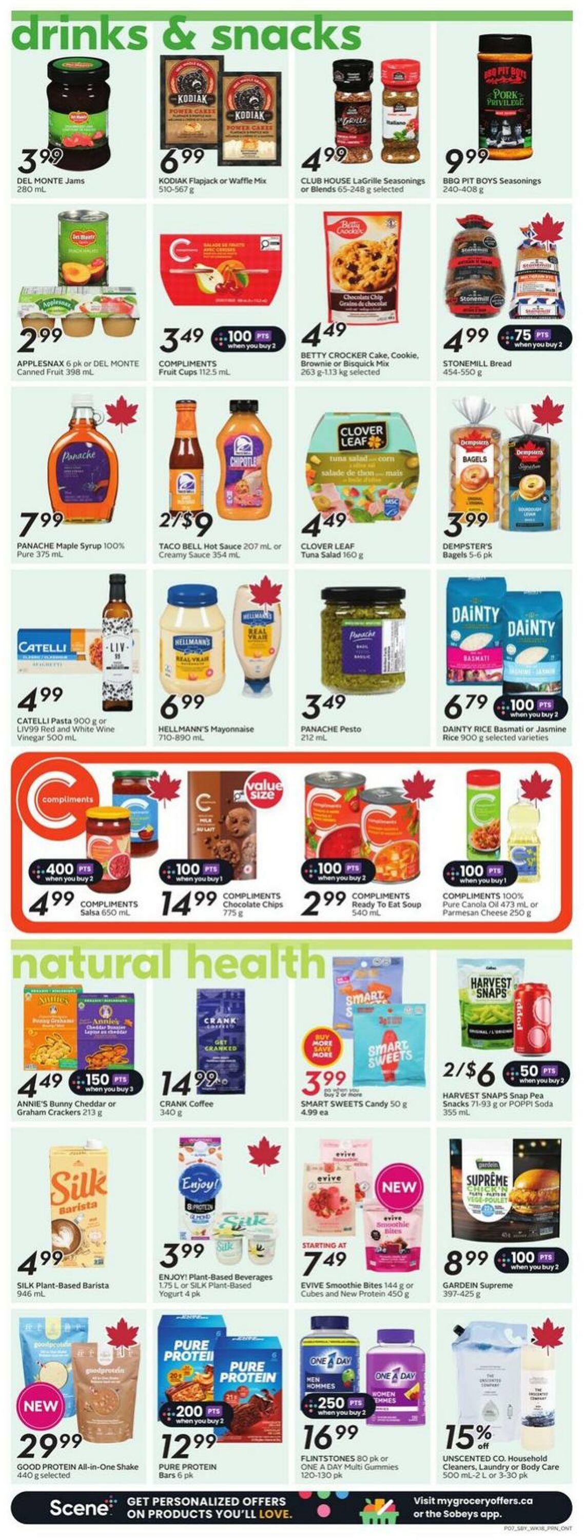 Flyer Sobeys 28.08.2025 - 03.09.2025
