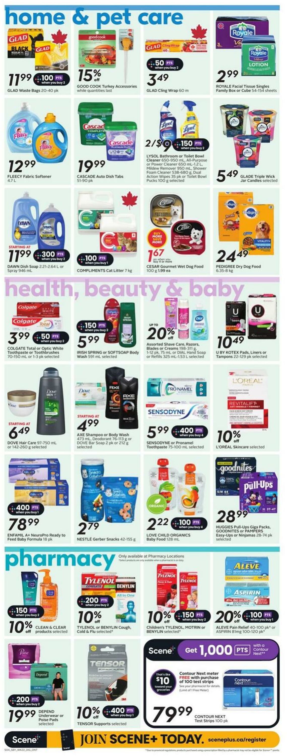 Flyer Sobeys 25.09.2025 - 01.10.2025