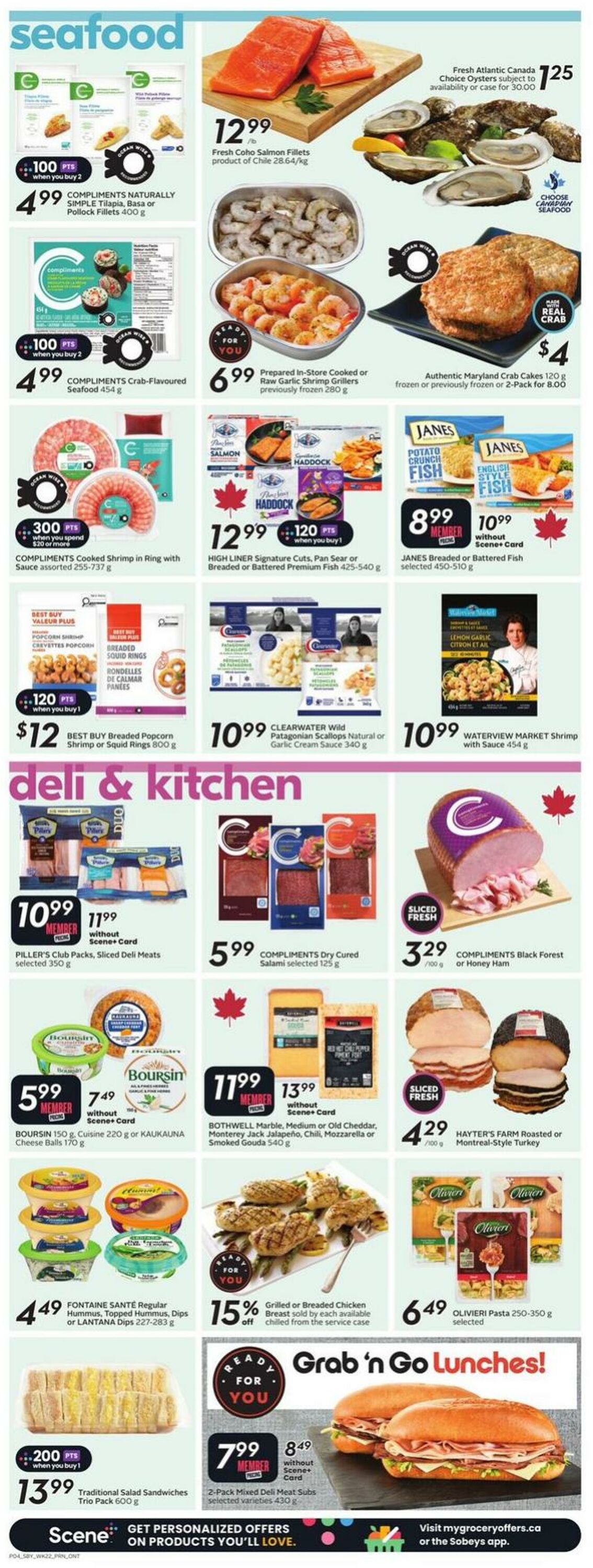 Flyer Sobeys 25.09.2025 - 01.10.2025
