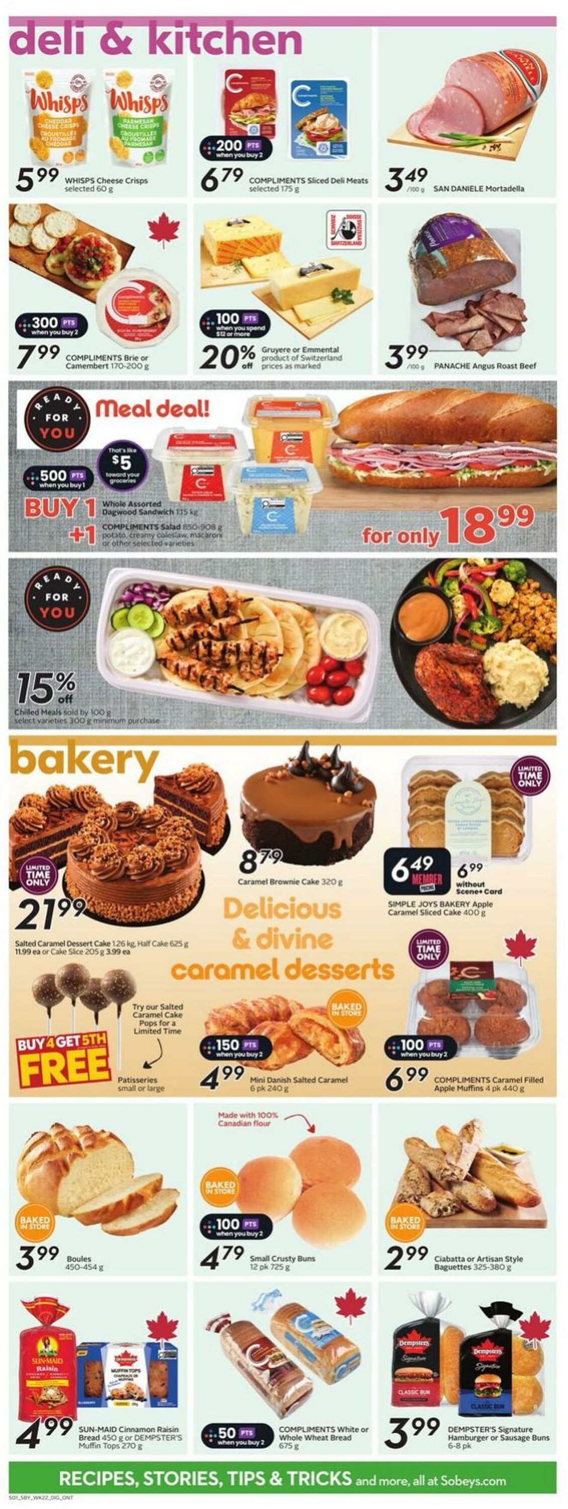 Flyer Sobeys 25.09.2025 - 01.10.2025