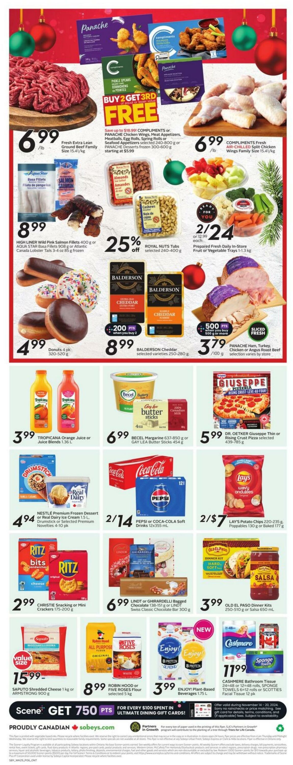 Flyer Sobeys 14.11.2024 - 20.11.2024