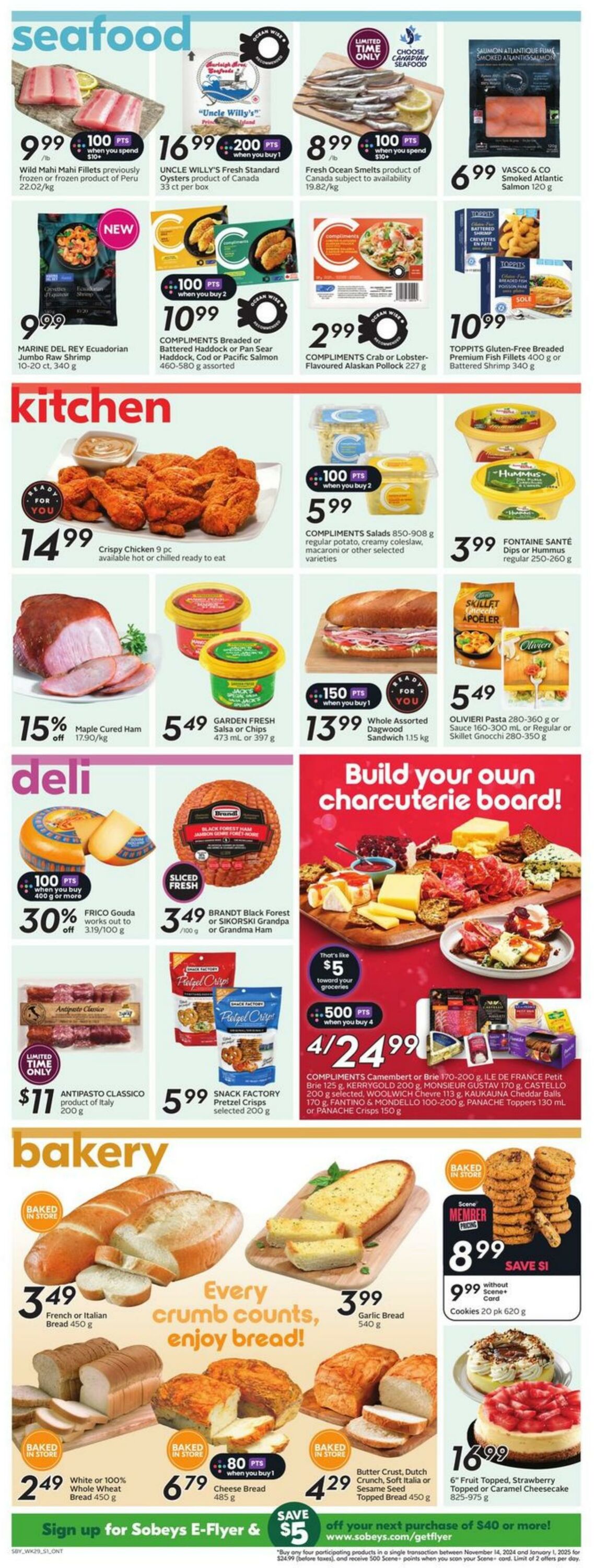 Flyer Sobeys 14.11.2024 - 20.11.2024