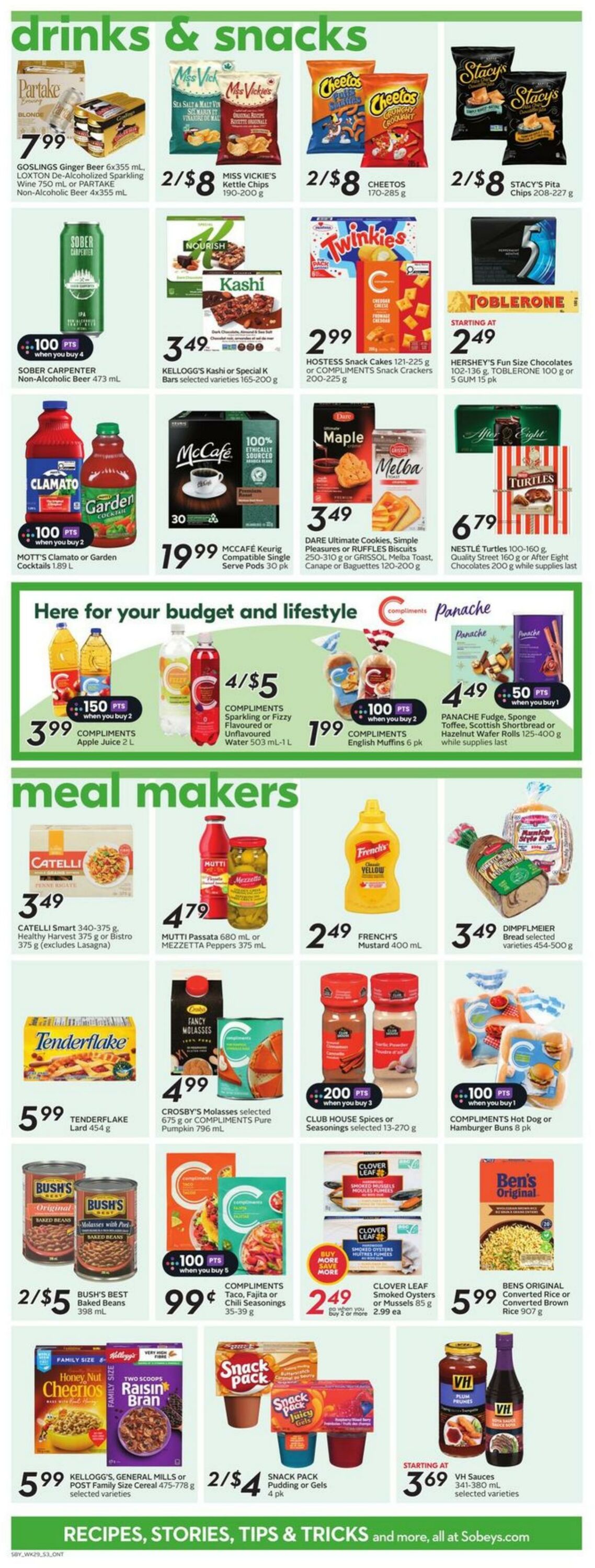 Flyer Sobeys 14.11.2024 - 20.11.2024