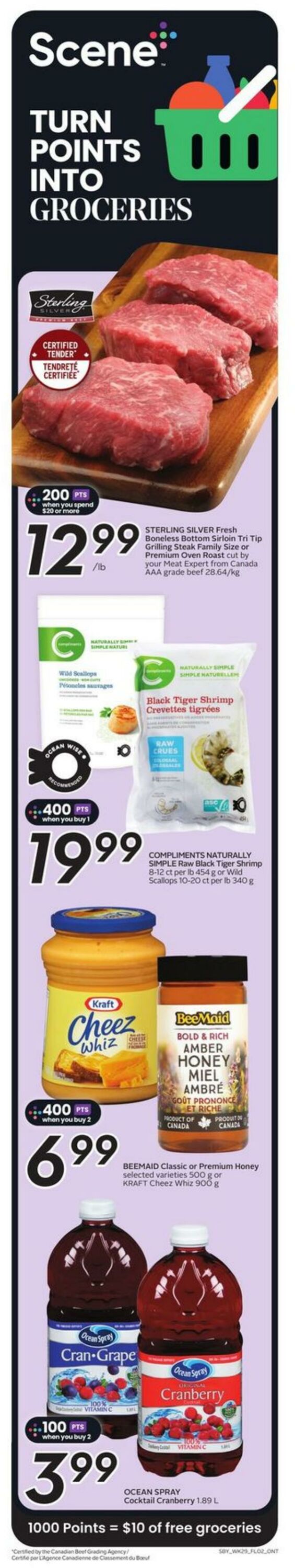 Flyer Sobeys 14.11.2024 - 20.11.2024