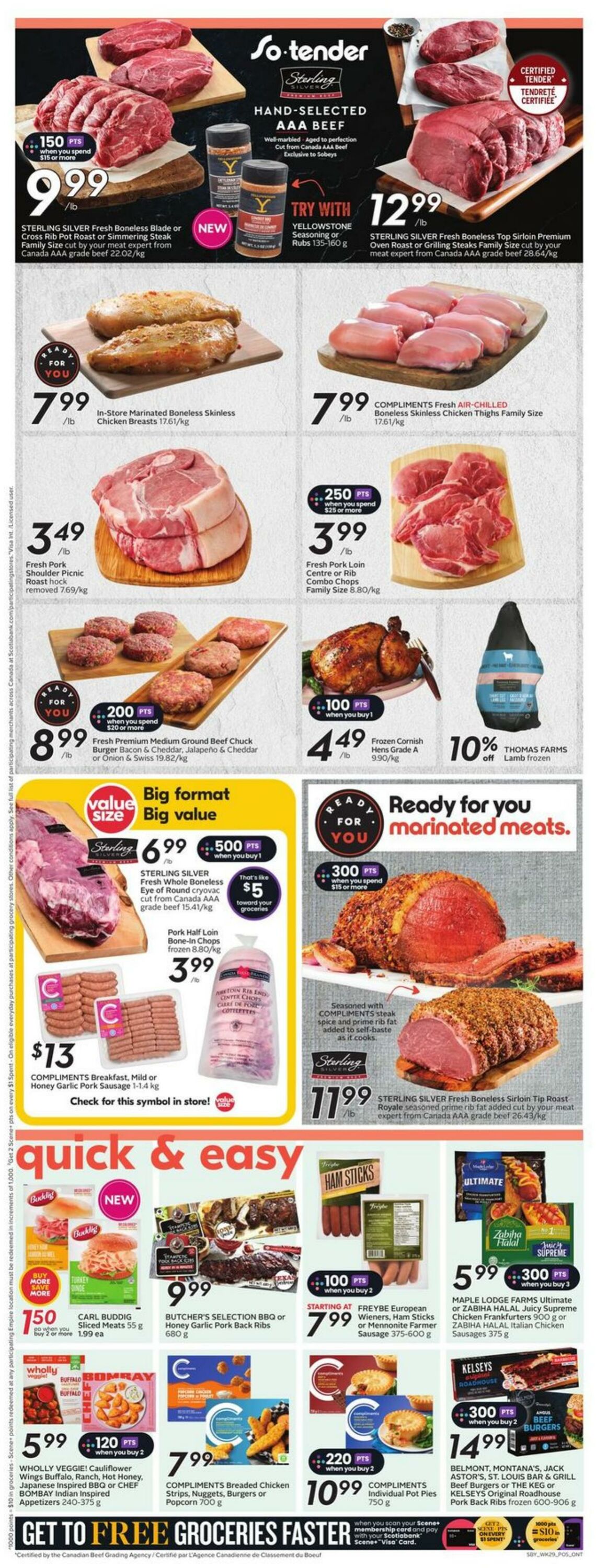 Flyer Sobeys 14.11.2024 - 20.11.2024