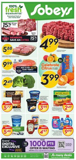 Flyer Sobeys 16.03.2023 - 22.03.2023