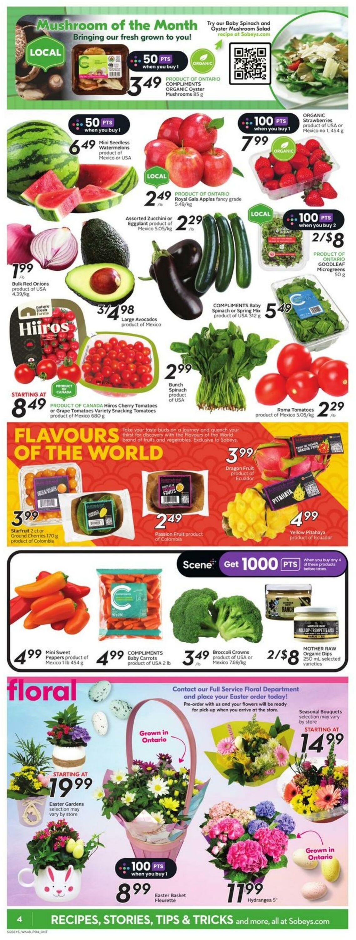 Flyer Sobeys 30.03.2023 - 05.04.2023