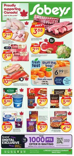 Flyer Sobeys 08.09.2022 - 14.09.2022