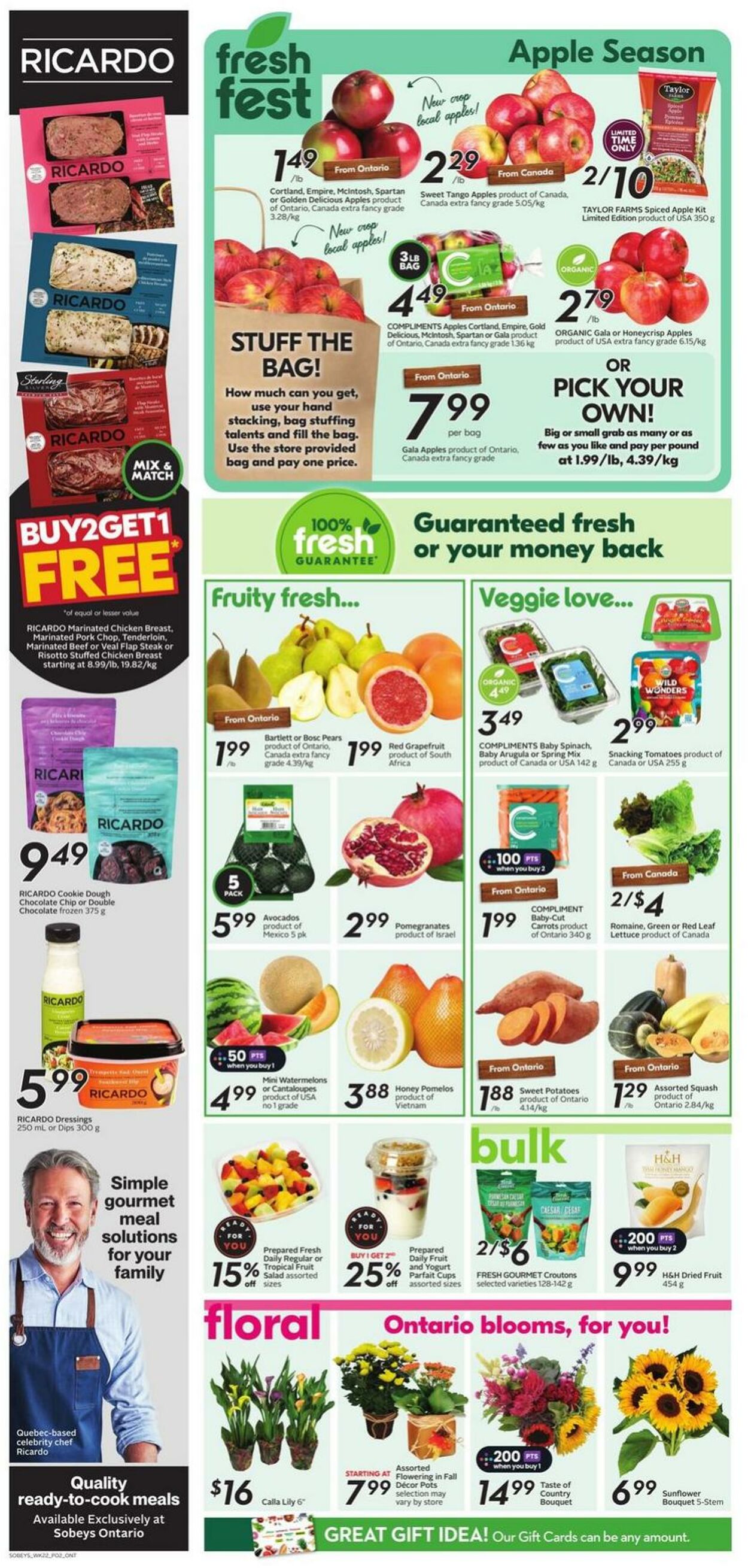 Flyer Sobeys 26.09.2024 - 02.10.2024