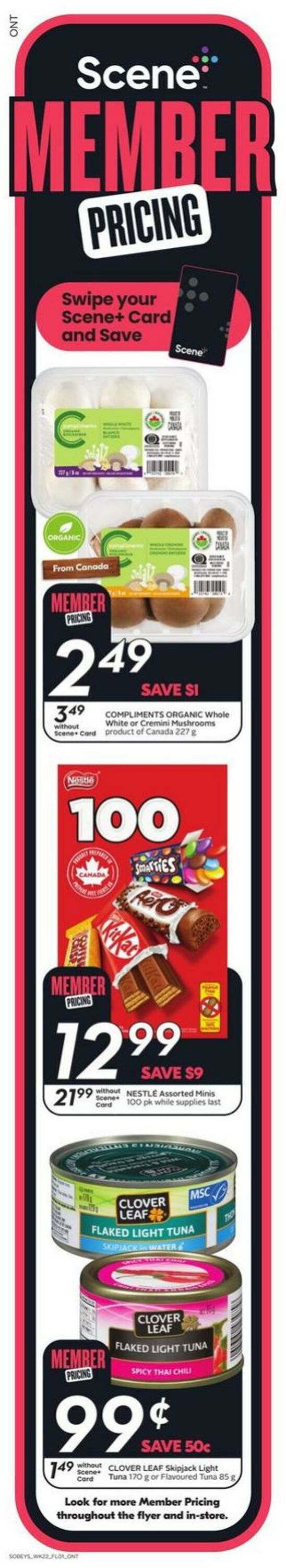 Flyer Sobeys 26.09.2024 - 02.10.2024