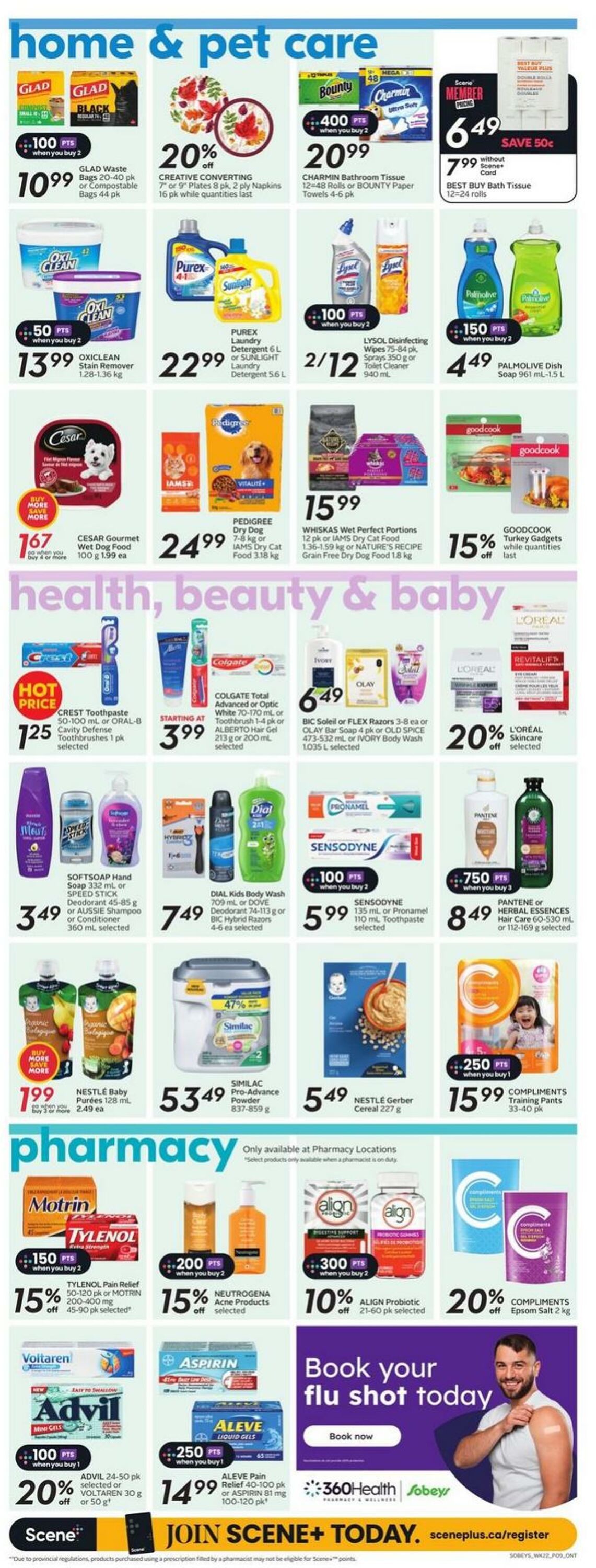 Flyer Sobeys 26.09.2024 - 02.10.2024