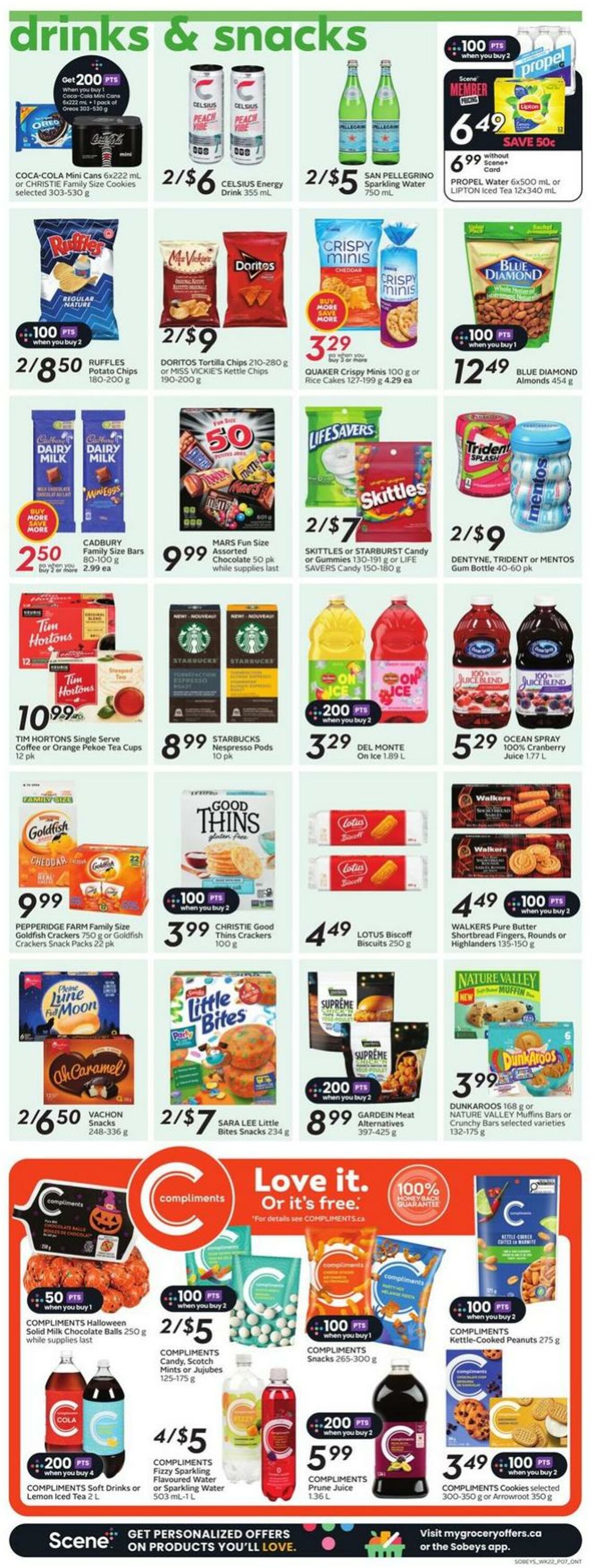 Flyer Sobeys 26.09.2024 - 02.10.2024