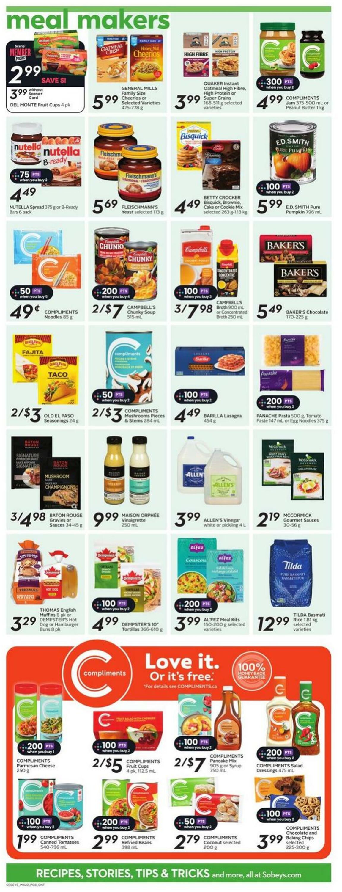 Flyer Sobeys 26.09.2024 - 02.10.2024