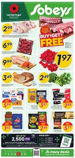 Flyer Sobeys 07.11.2024 - 13.11.2024