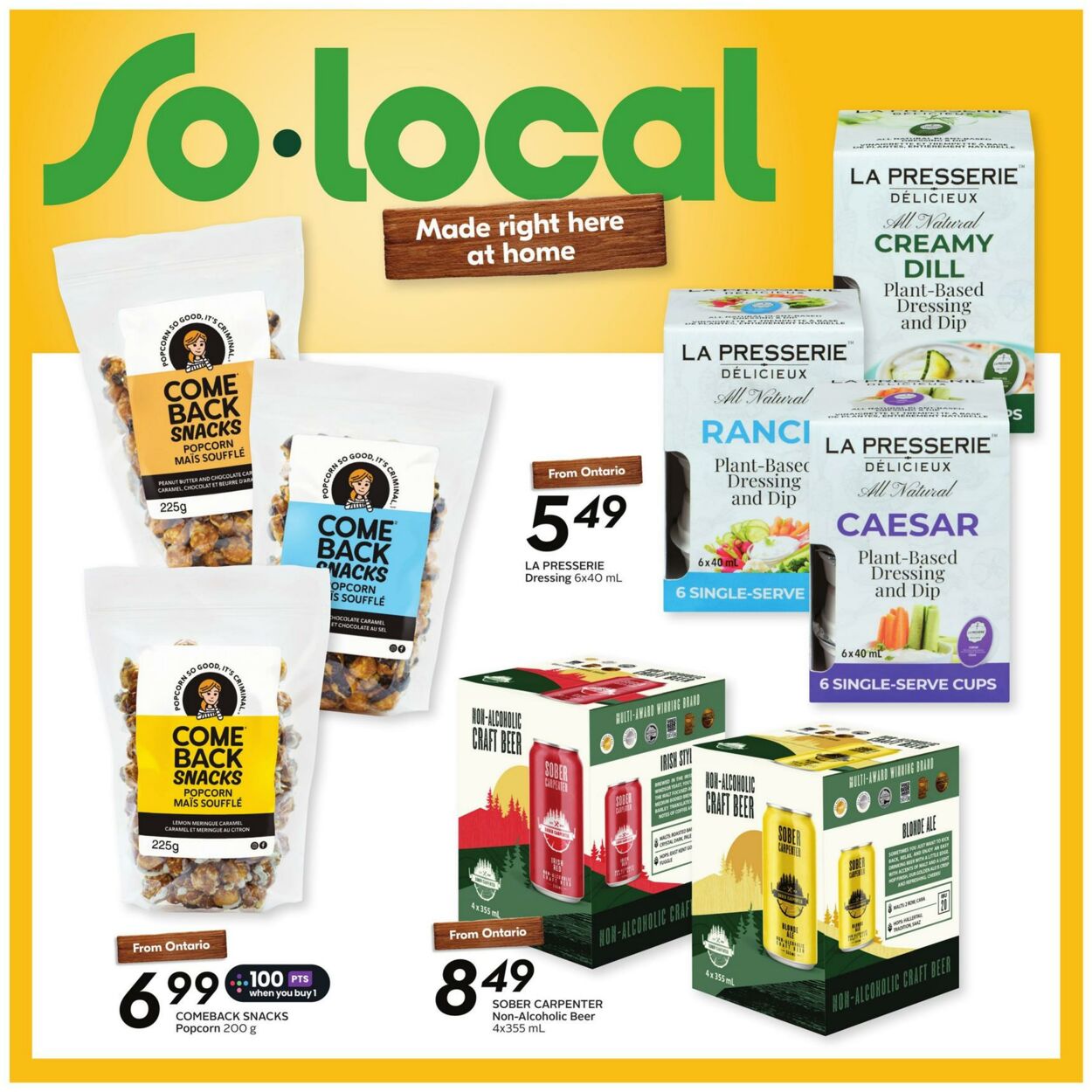 Flyer Sobeys 18.07.2024 - 24.07.2024