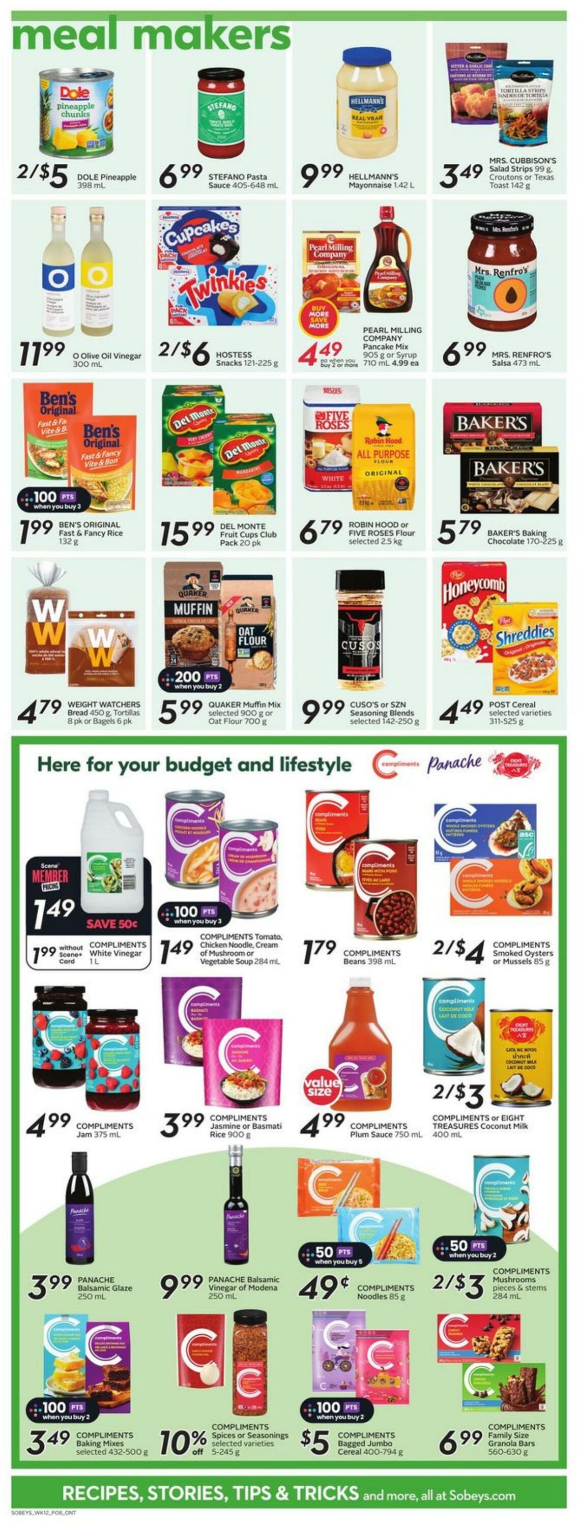 Flyer Sobeys 18.07.2024 - 24.07.2024