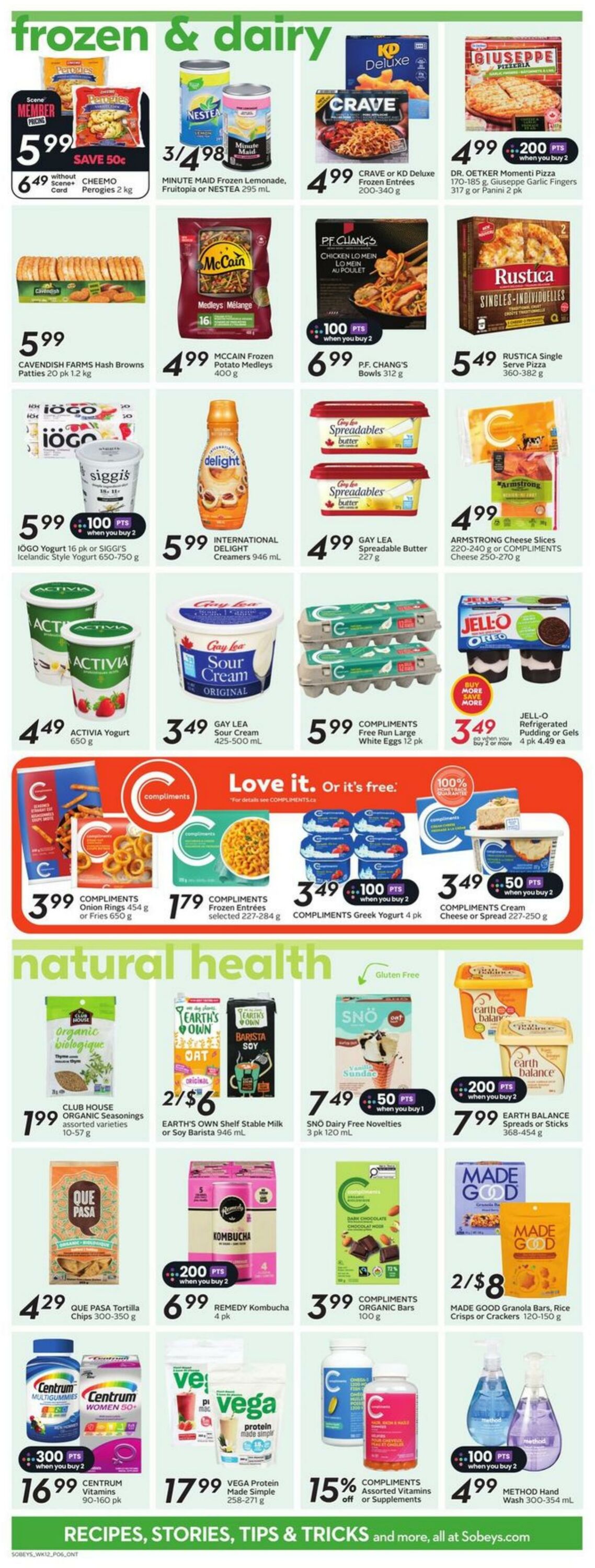 Flyer Sobeys 18.07.2024 - 24.07.2024