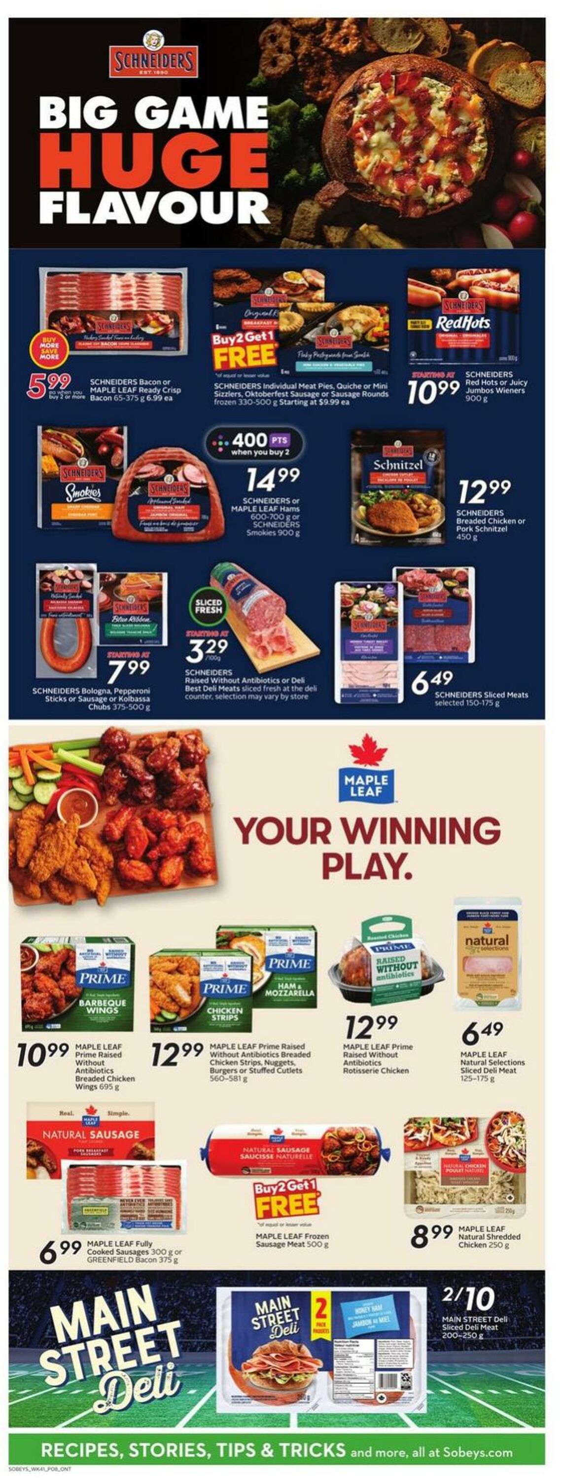 Flyer Sobeys 08.02.2024 - 14.02.2024