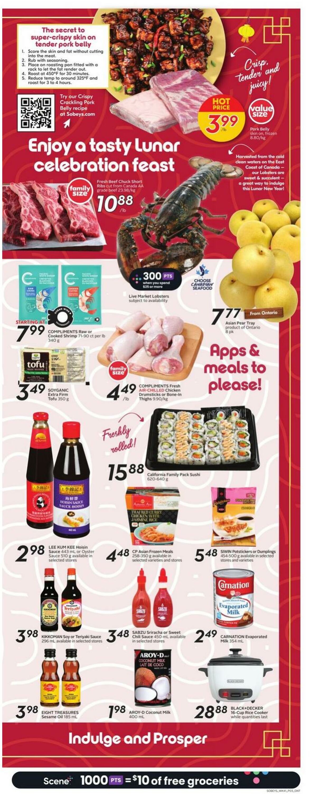 Flyer Sobeys 08.02.2024 - 14.02.2024