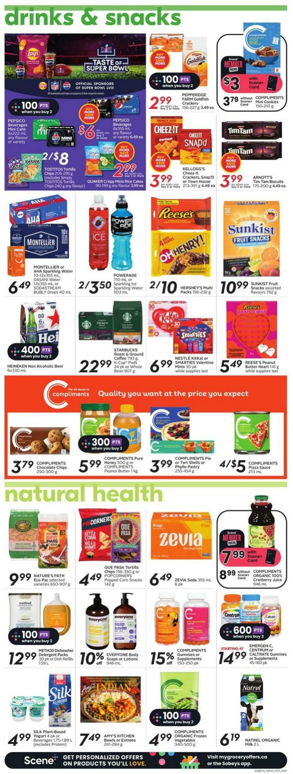 Flyer Sobeys 08.02.2024 - 14.02.2024