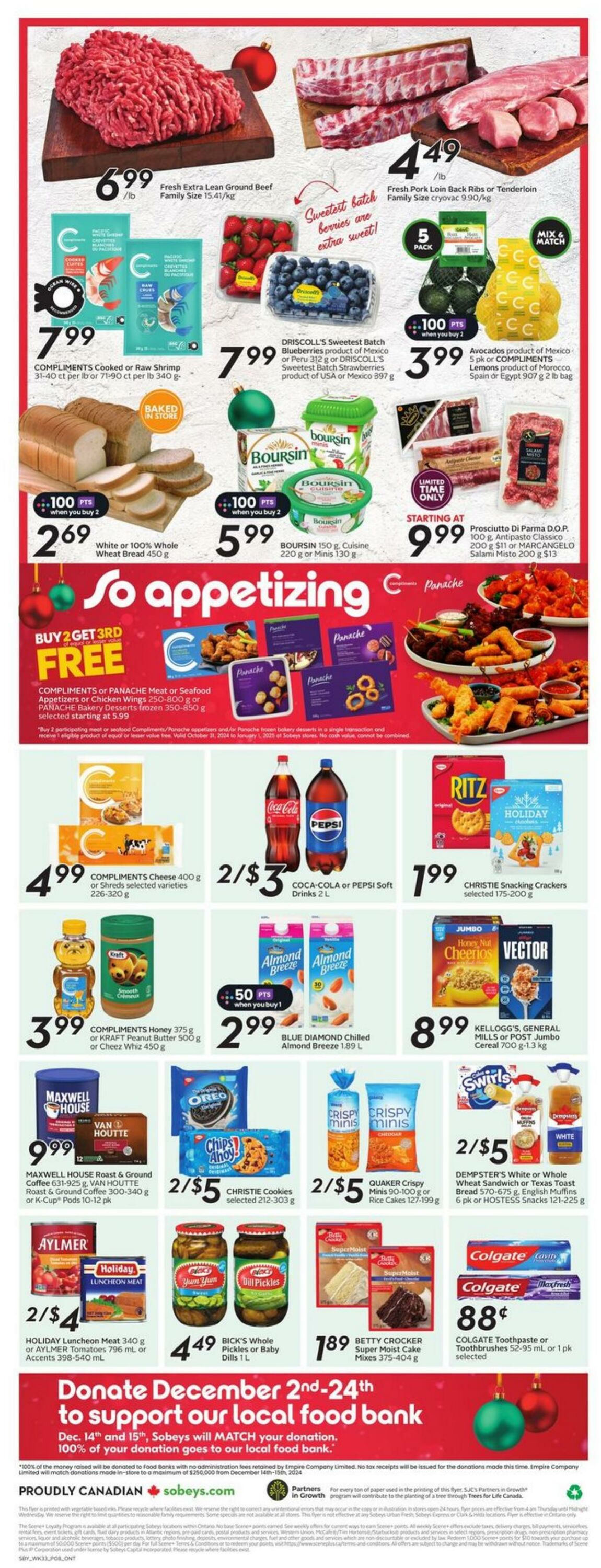 Flyer Sobeys 12.12.2024 - 18.12.2024