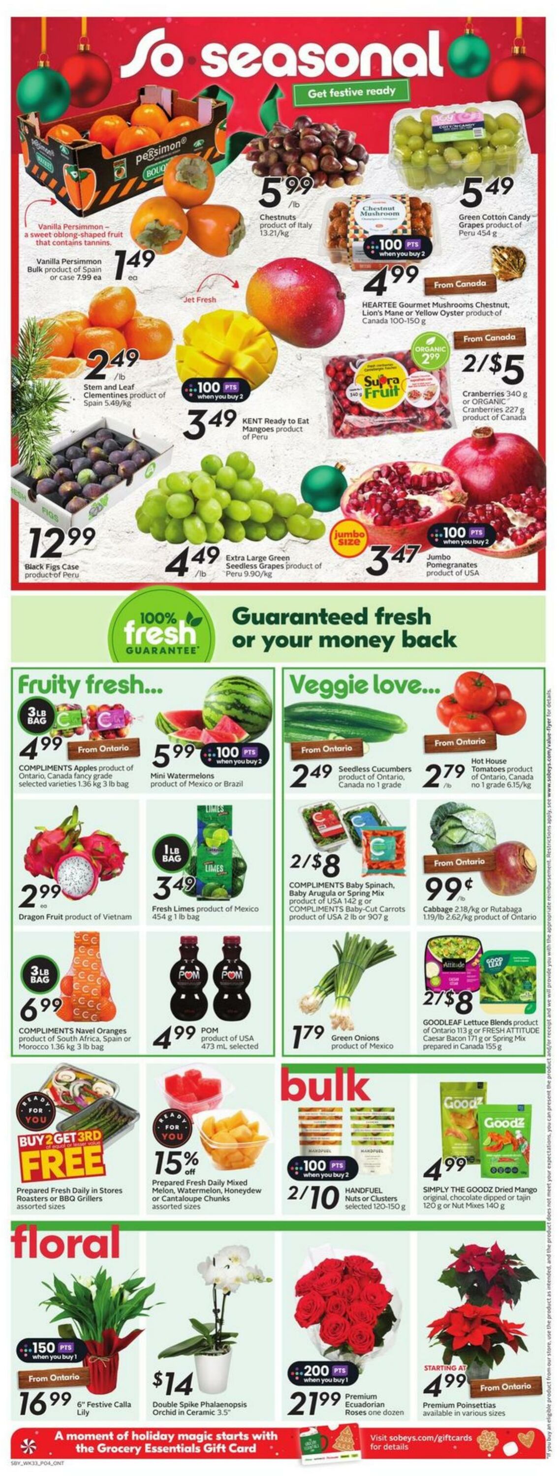 Flyer Sobeys 12.12.2024 - 18.12.2024