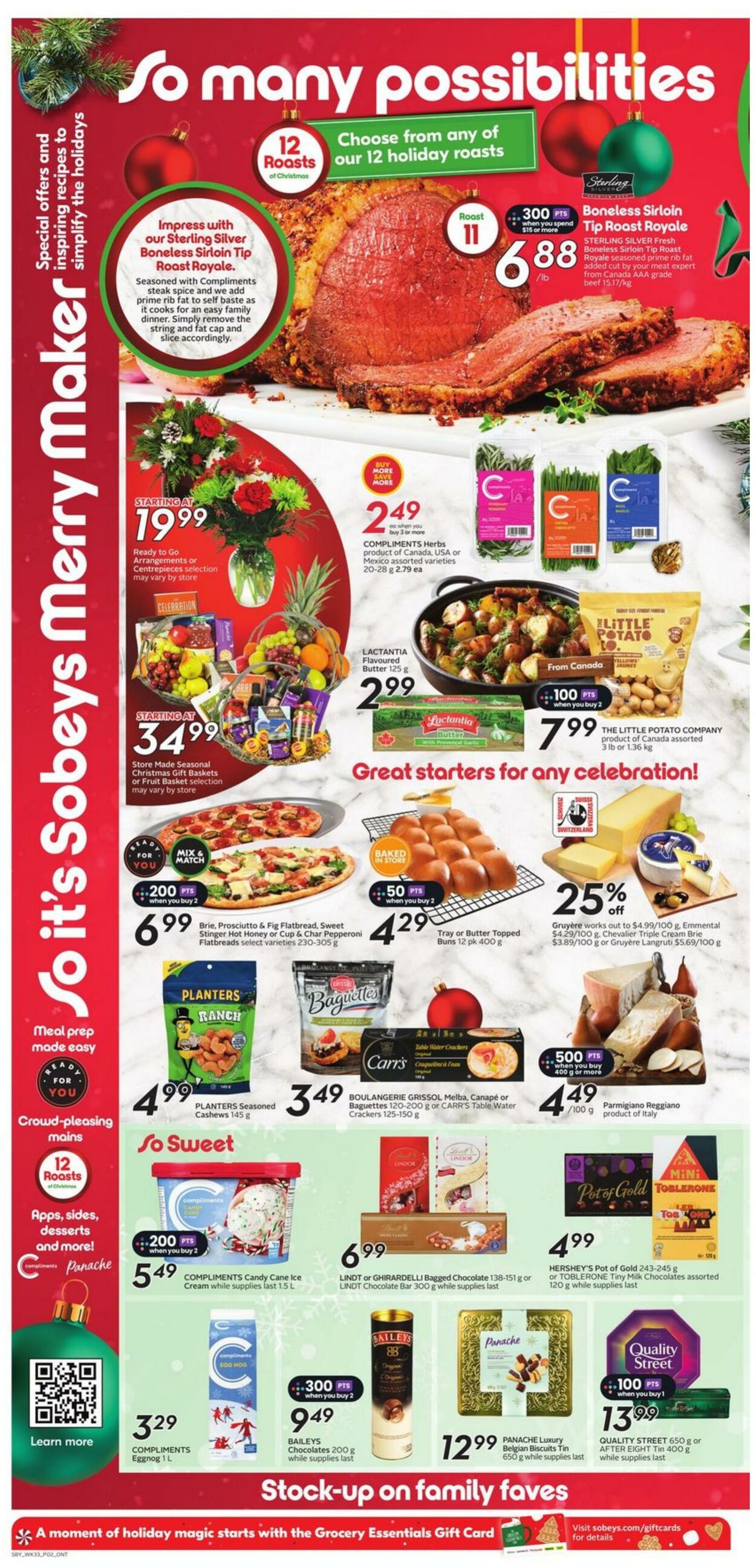 Flyer Sobeys 12.12.2024 - 18.12.2024