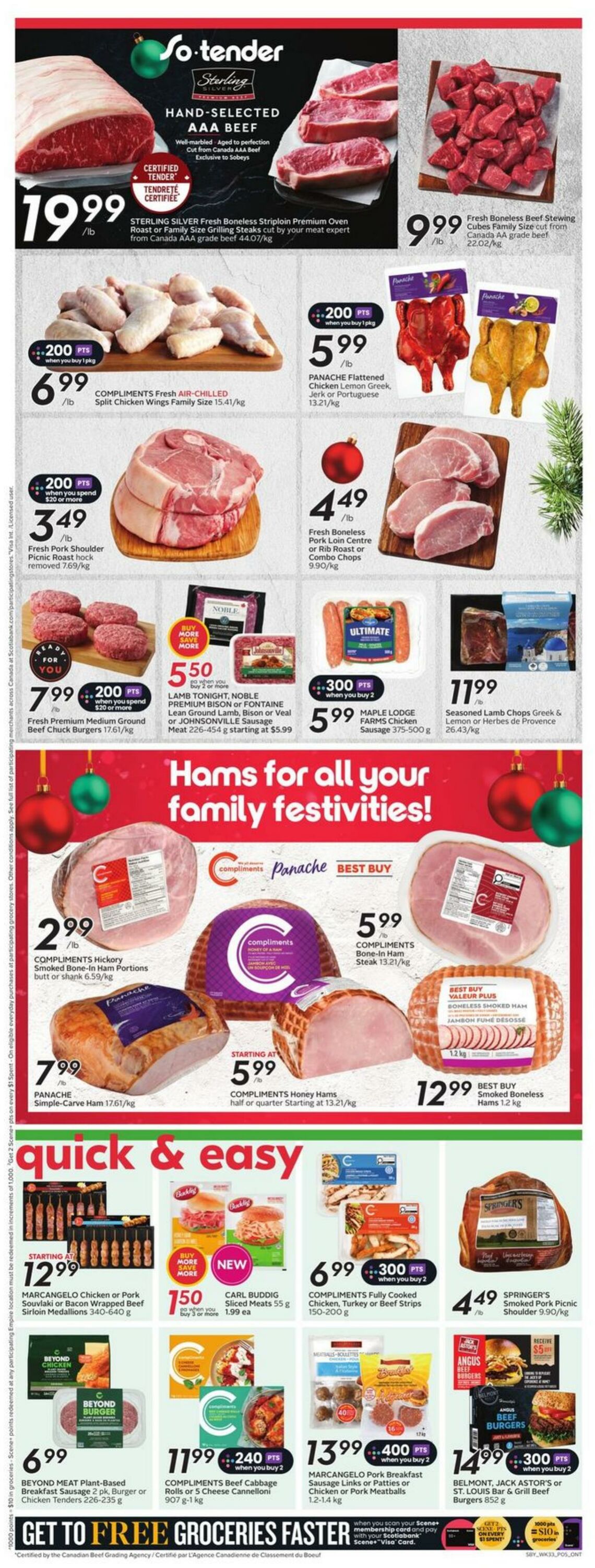 Flyer Sobeys 12.12.2024 - 18.12.2024