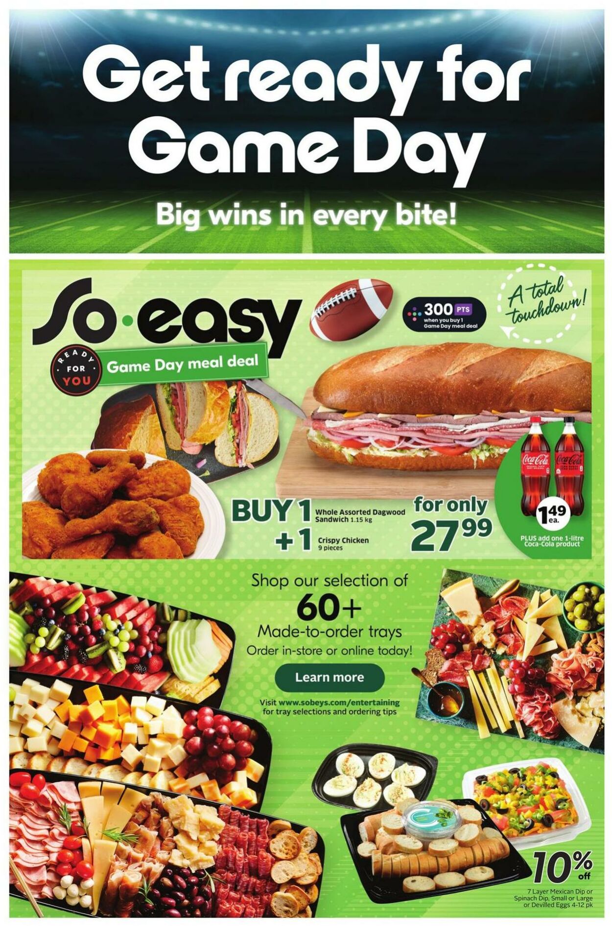 Flyer Sobeys 25.01.2024 - 31.01.2024