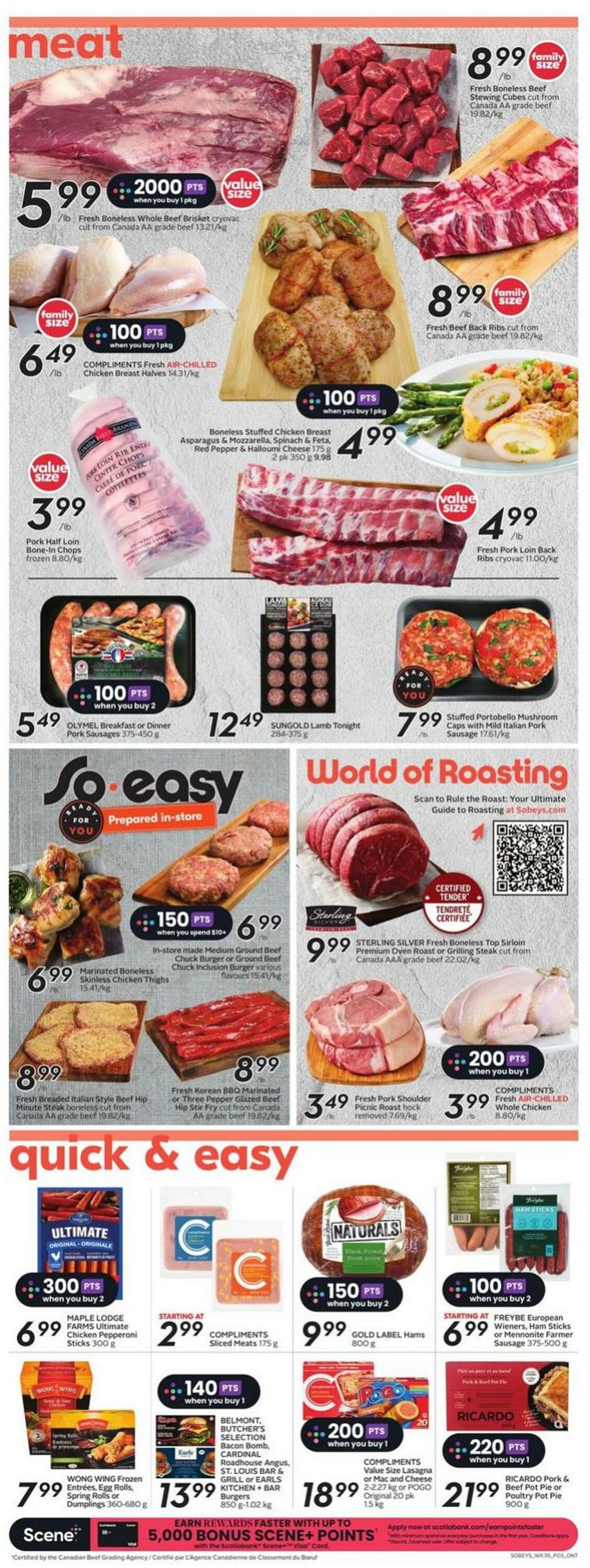 Flyer Sobeys 25.01.2024 - 31.01.2024