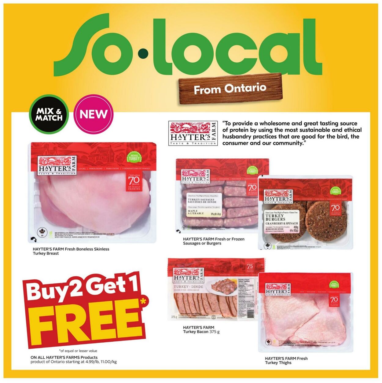 Flyer Sobeys 25.01.2024 - 31.01.2024