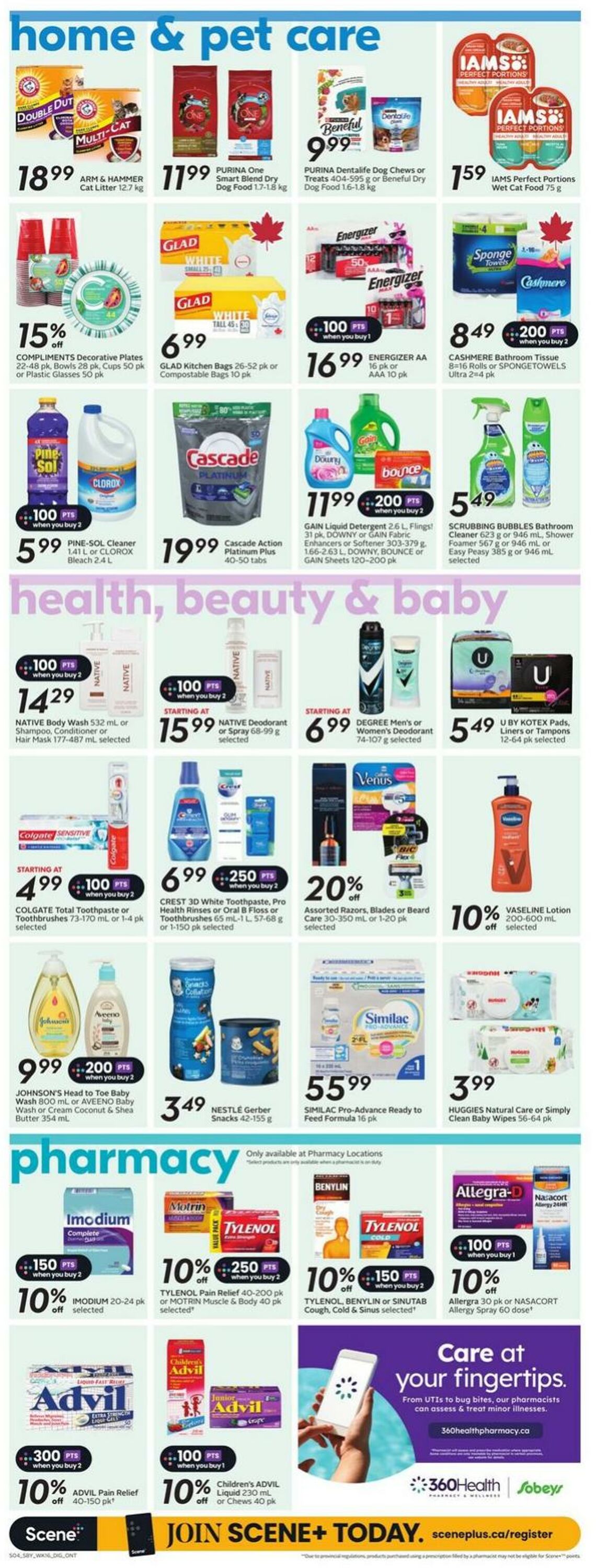 Flyer Sobeys 14.08.2025 - 20.08.2025