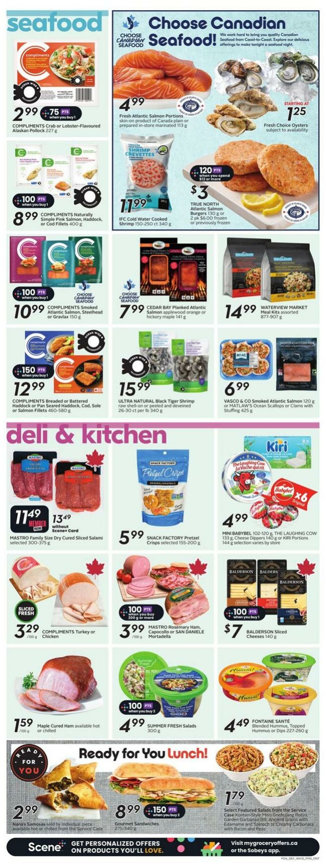 Flyer Sobeys 14.08.2025 - 20.08.2025