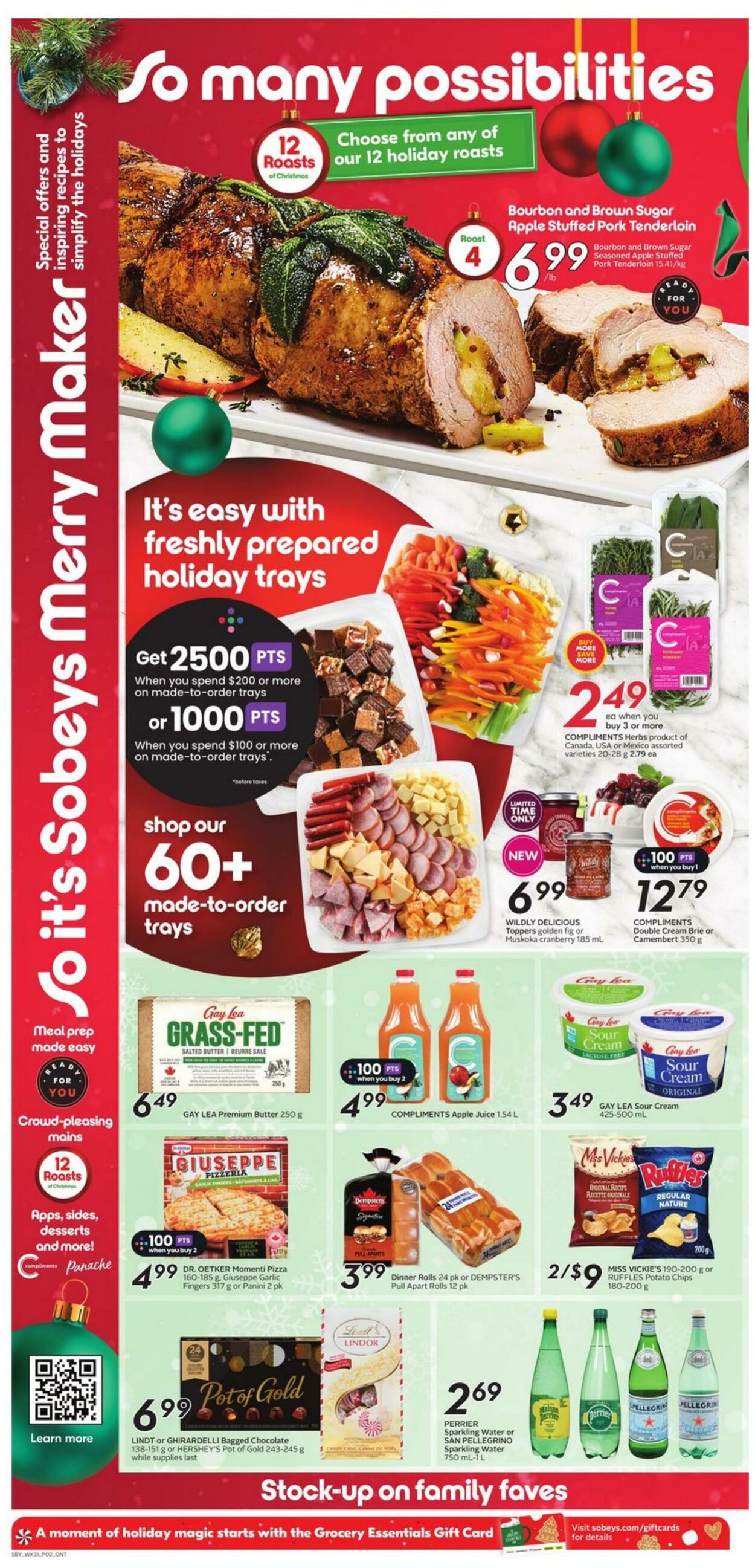 Flyer Sobeys 28.11.2024 - 04.12.2024