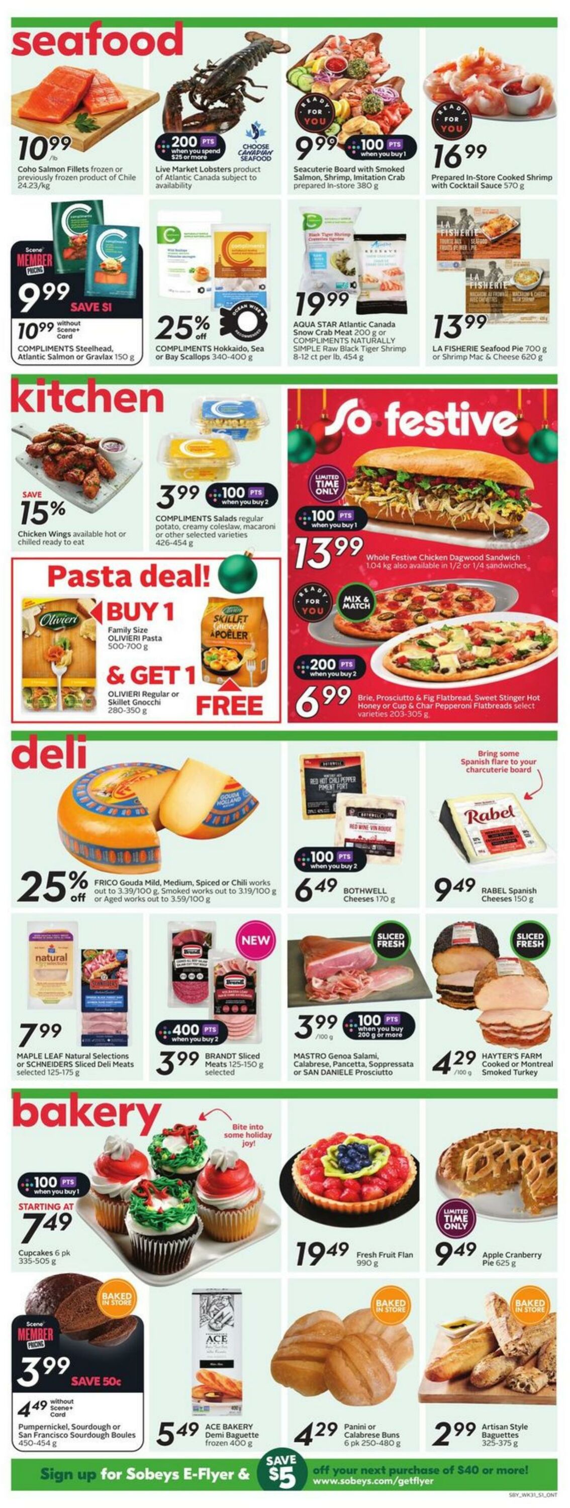 Flyer Sobeys 28.11.2024 - 04.12.2024