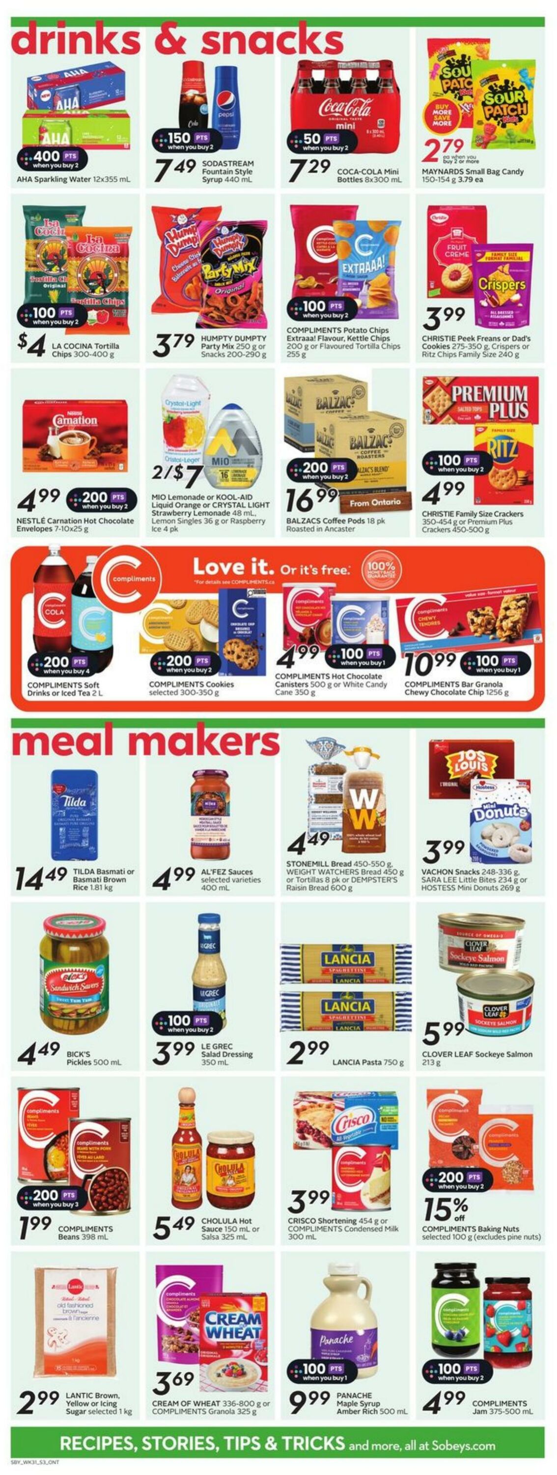 Flyer Sobeys 28.11.2024 - 04.12.2024