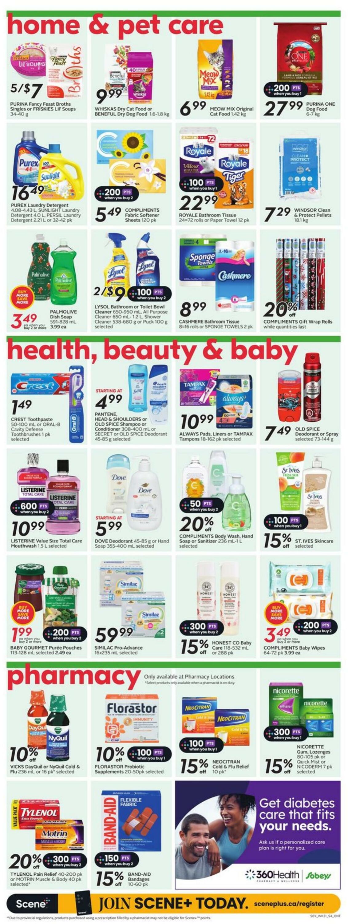 Flyer Sobeys 28.11.2024 - 04.12.2024