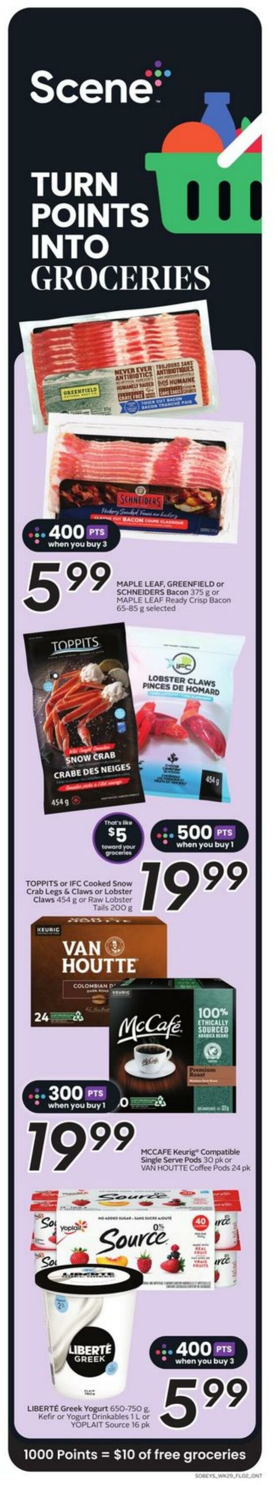 Flyer Sobeys 16.11.2023 - 22.11.2023