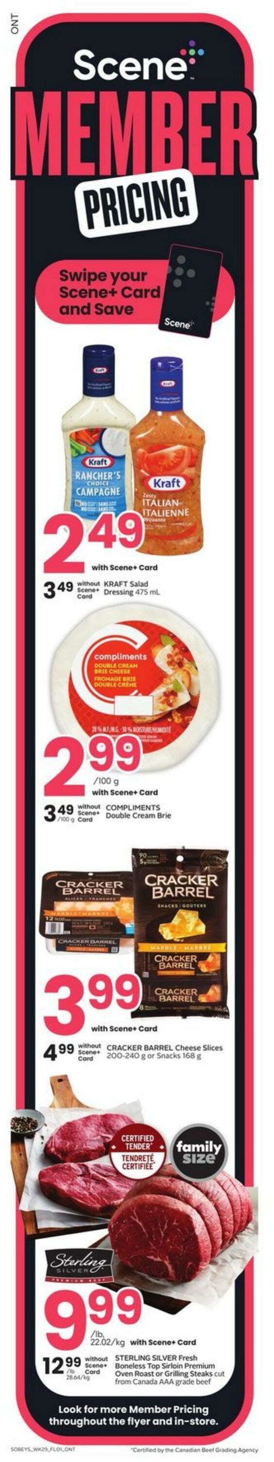 Flyer Sobeys 16.11.2023 - 22.11.2023