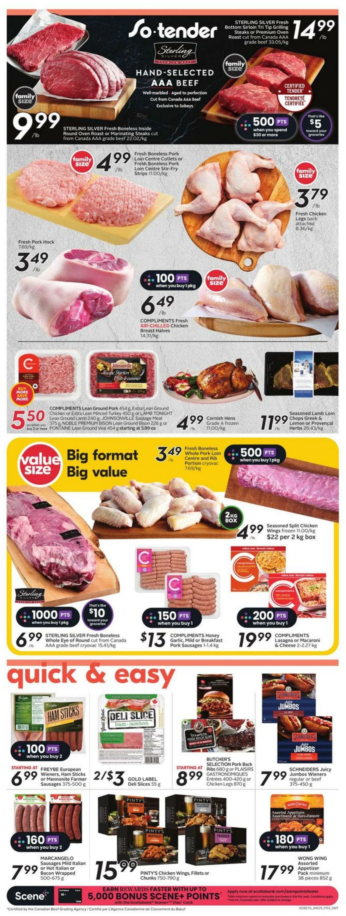 Flyer Sobeys 16.11.2023 - 22.11.2023