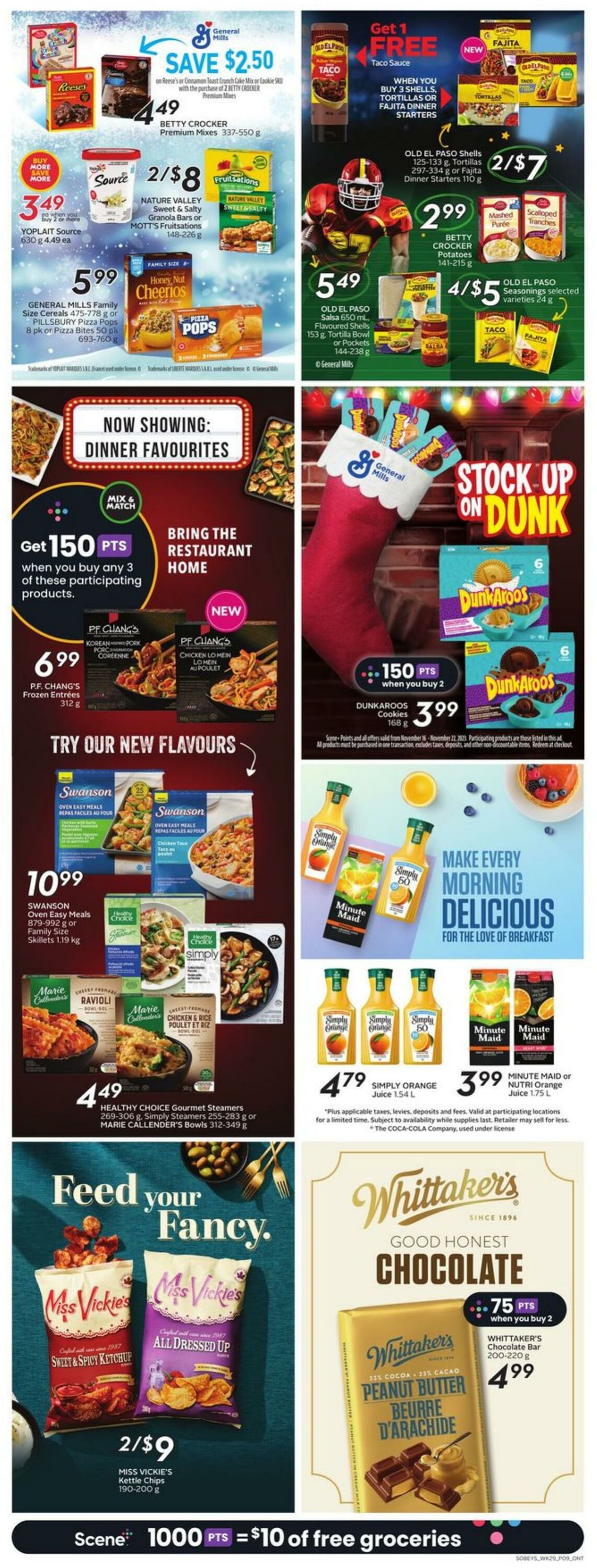 Flyer Sobeys 16.11.2023 - 22.11.2023