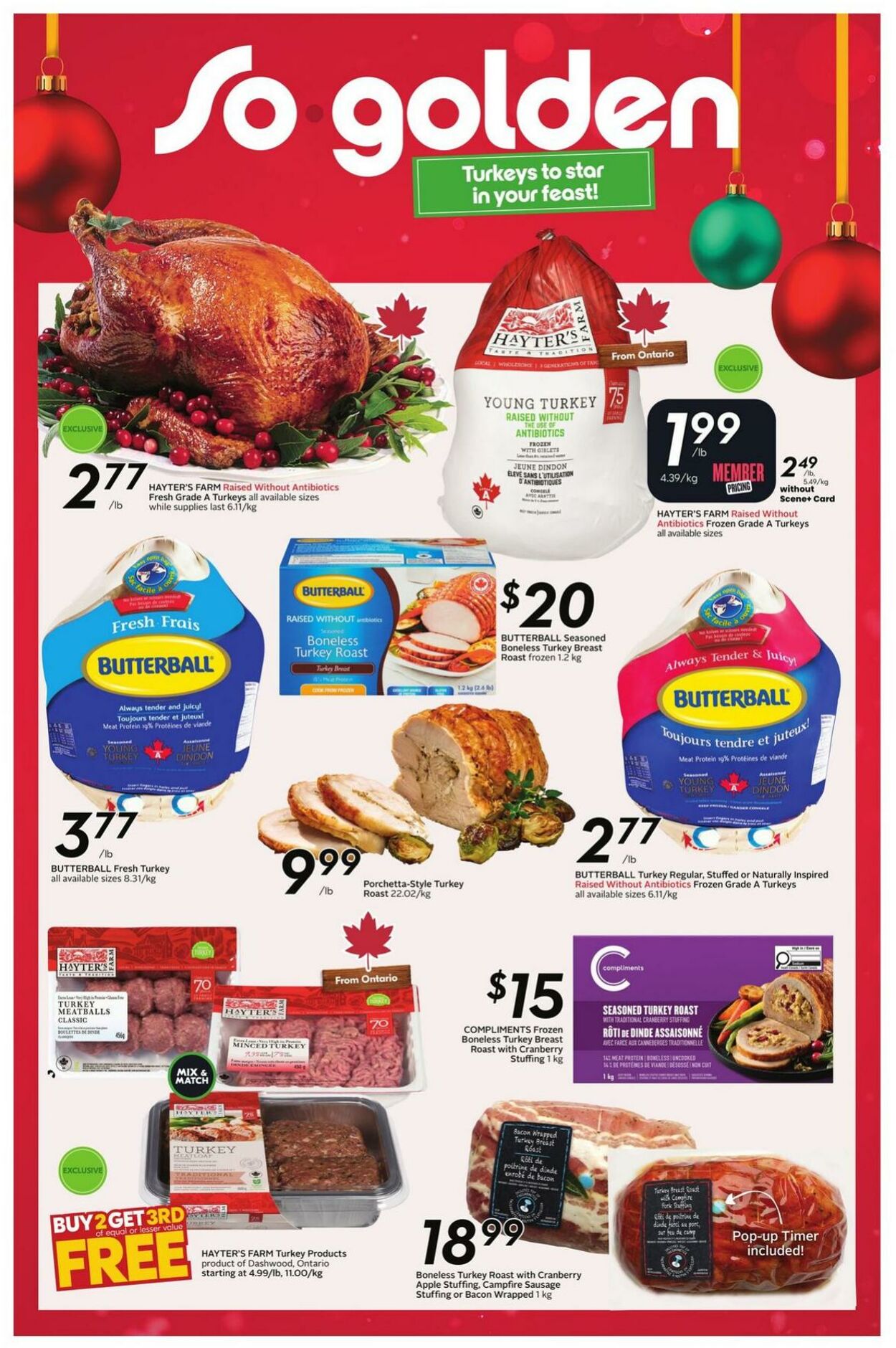 Flyer Sobeys 18.12.2025 - 24.12.2025