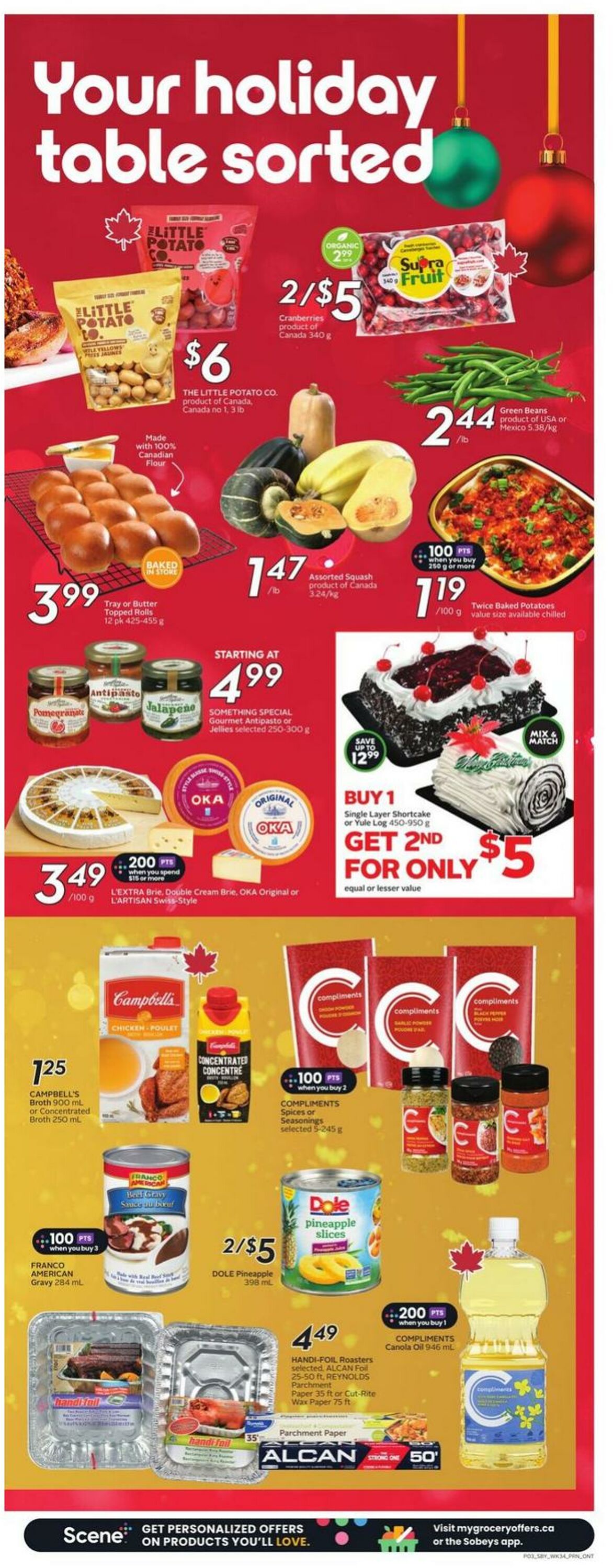Flyer Sobeys 18.12.2025 - 24.12.2025
