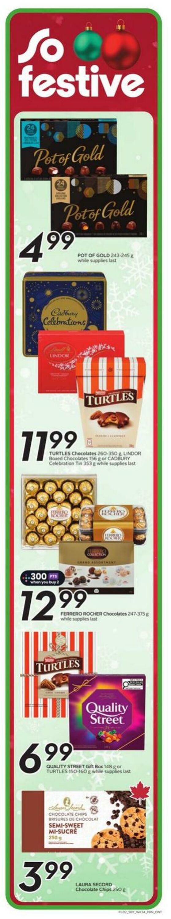Flyer Sobeys 18.12.2025 - 24.12.2025