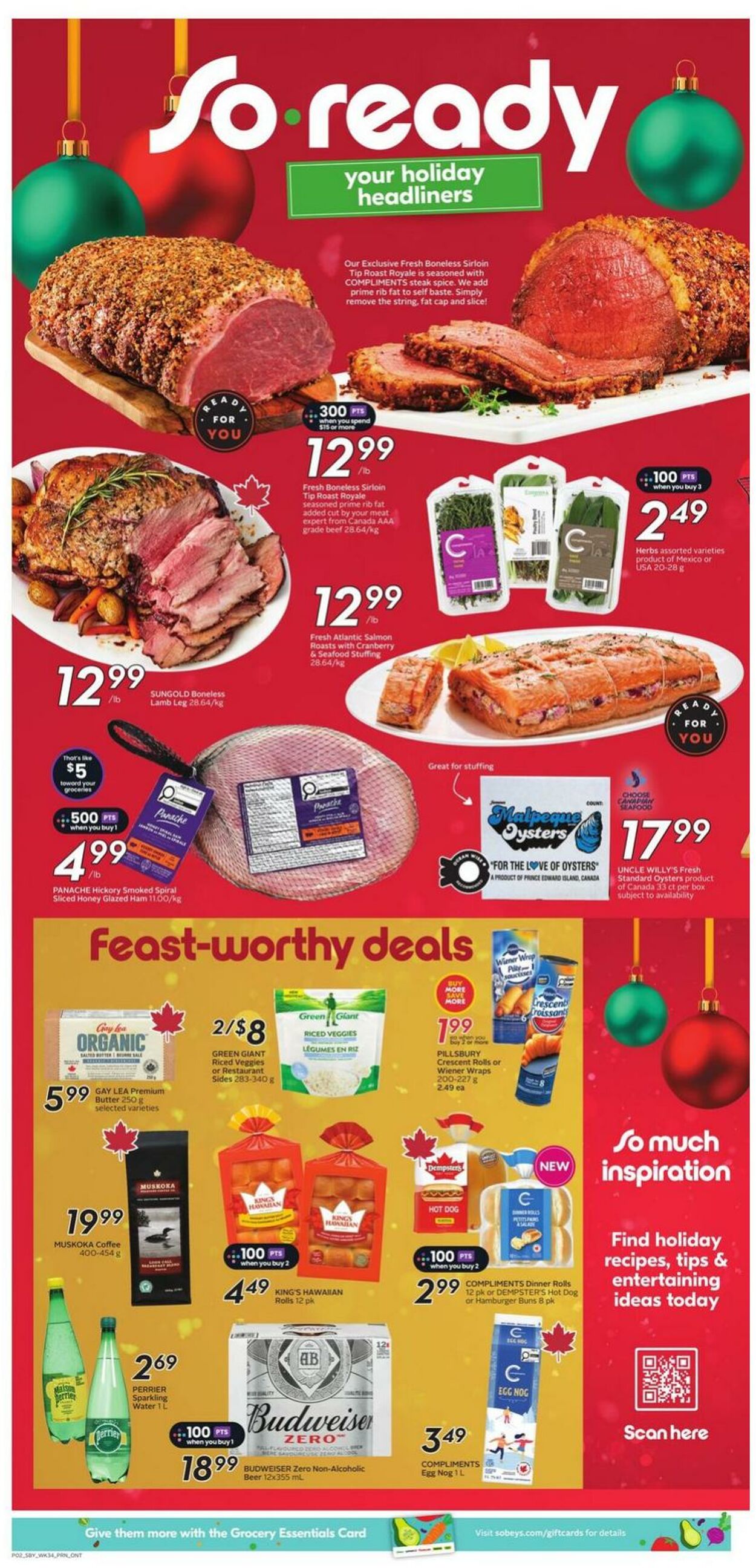 Flyer Sobeys 18.12.2025 - 24.12.2025